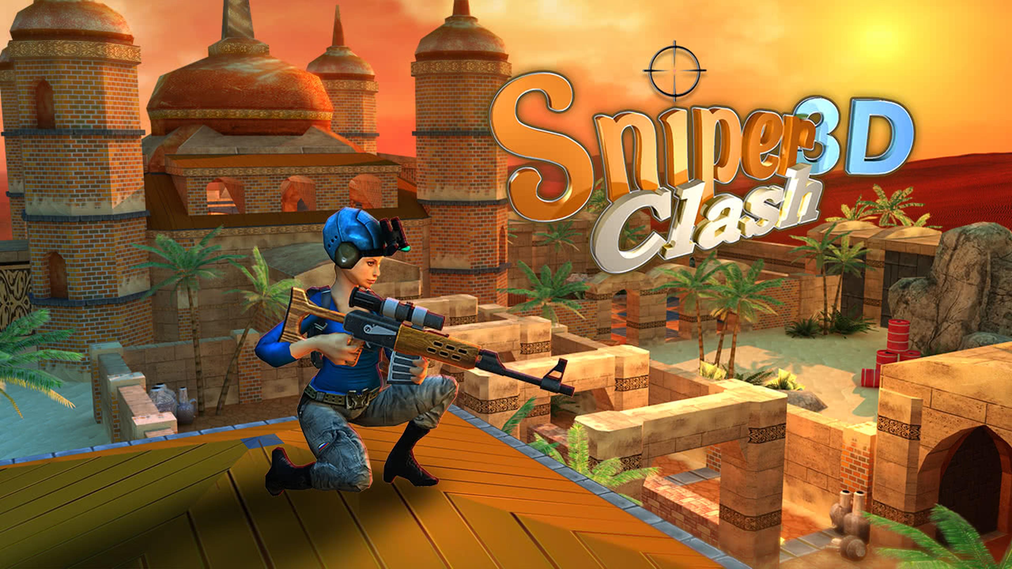 Sniper Clash 3D Logo