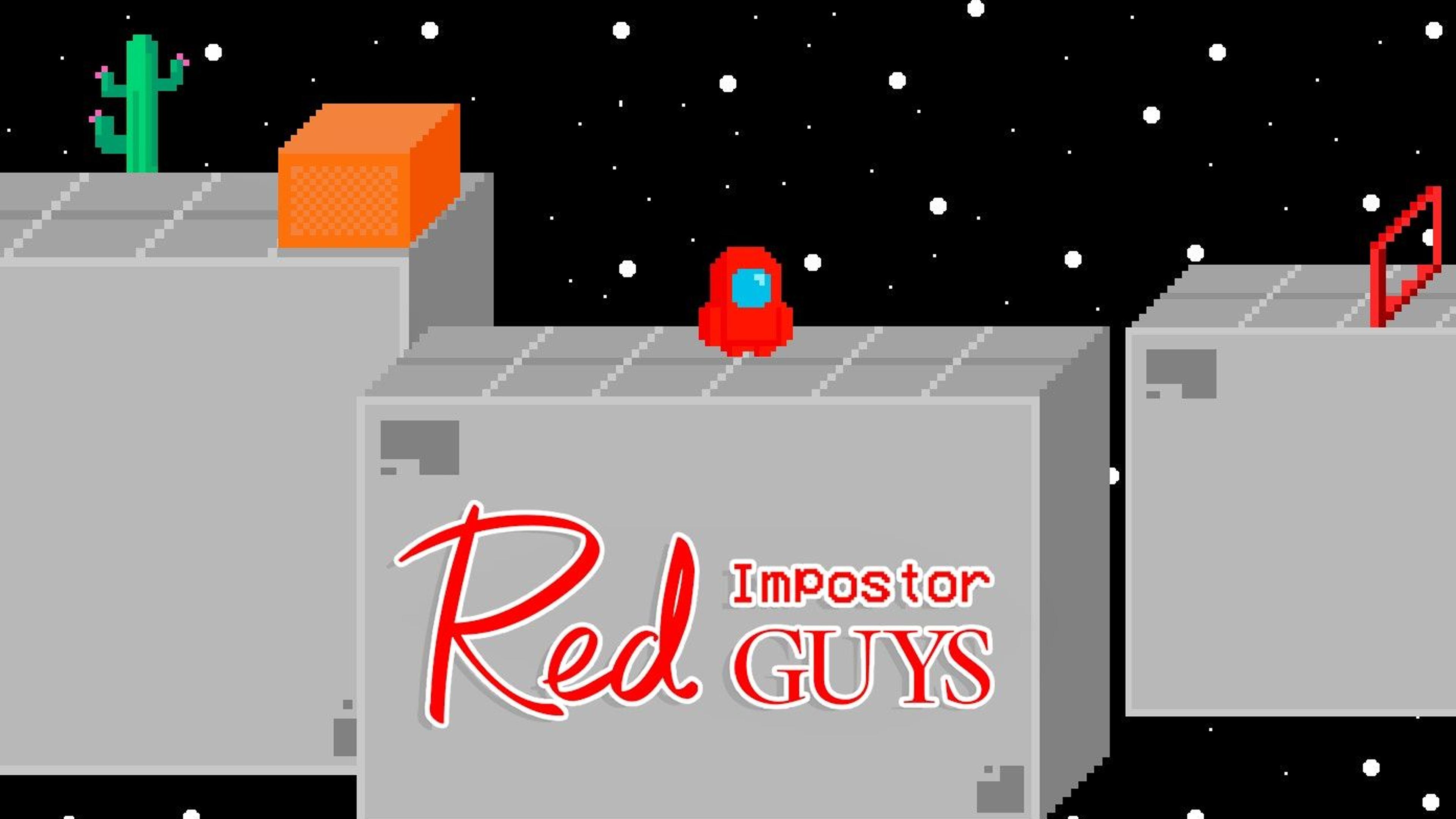 Red Impostor Guys Logo