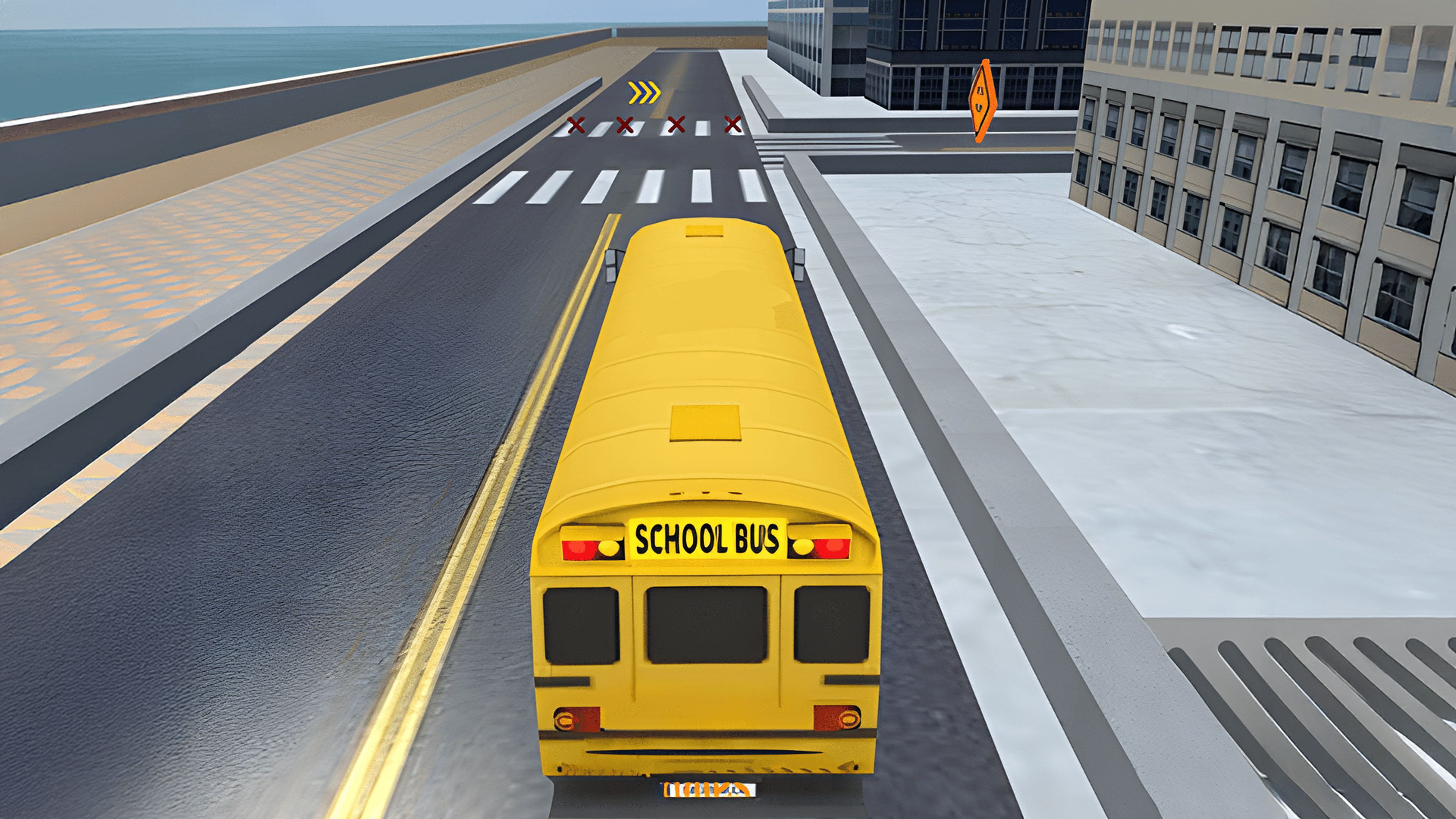 School Bus Simulation Logo