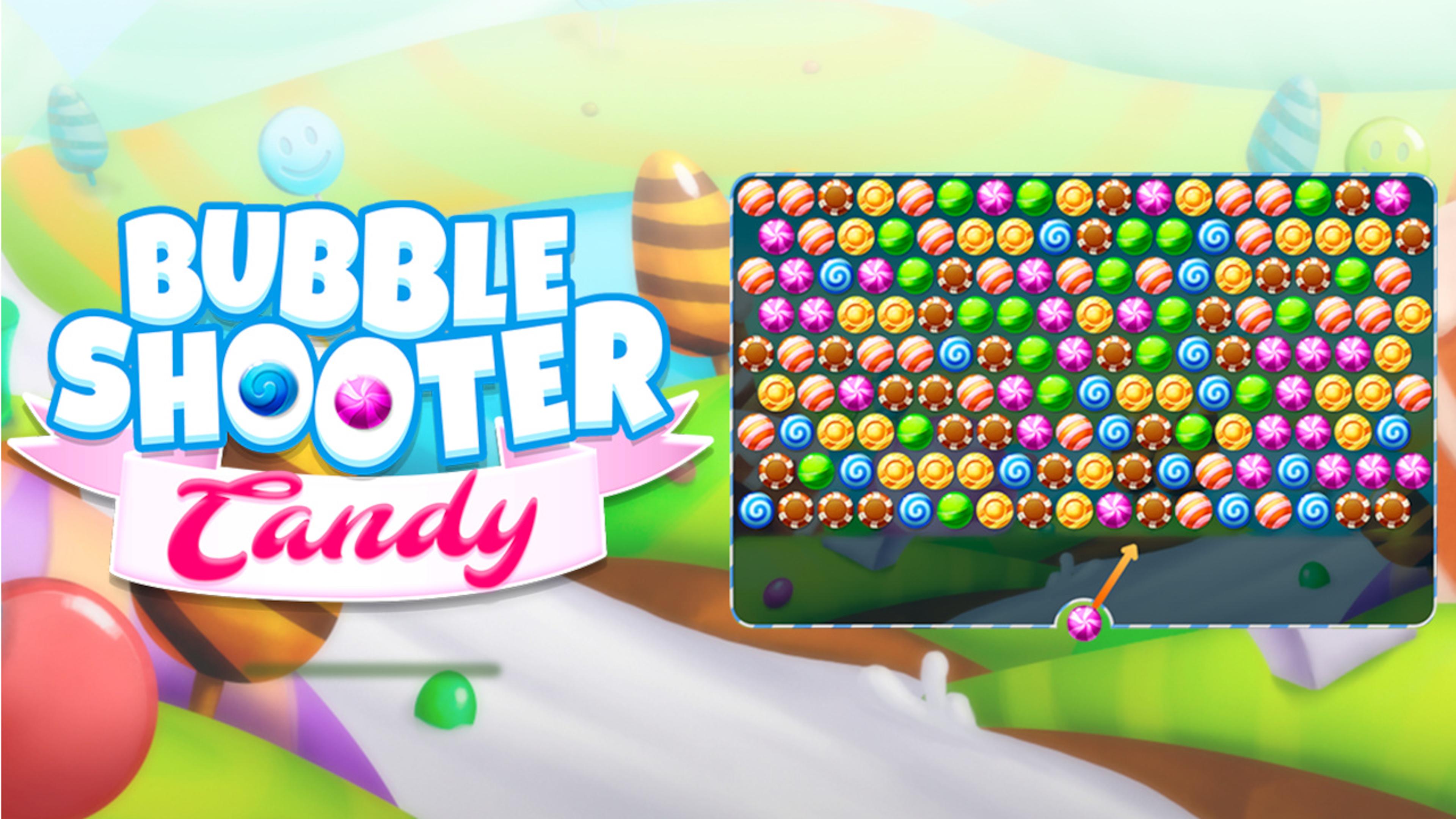 Bubble Shooter Candy Logo