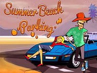 Summer Beach Parking Logo