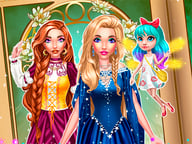 Magic Fairy Tale Princess Game Logo