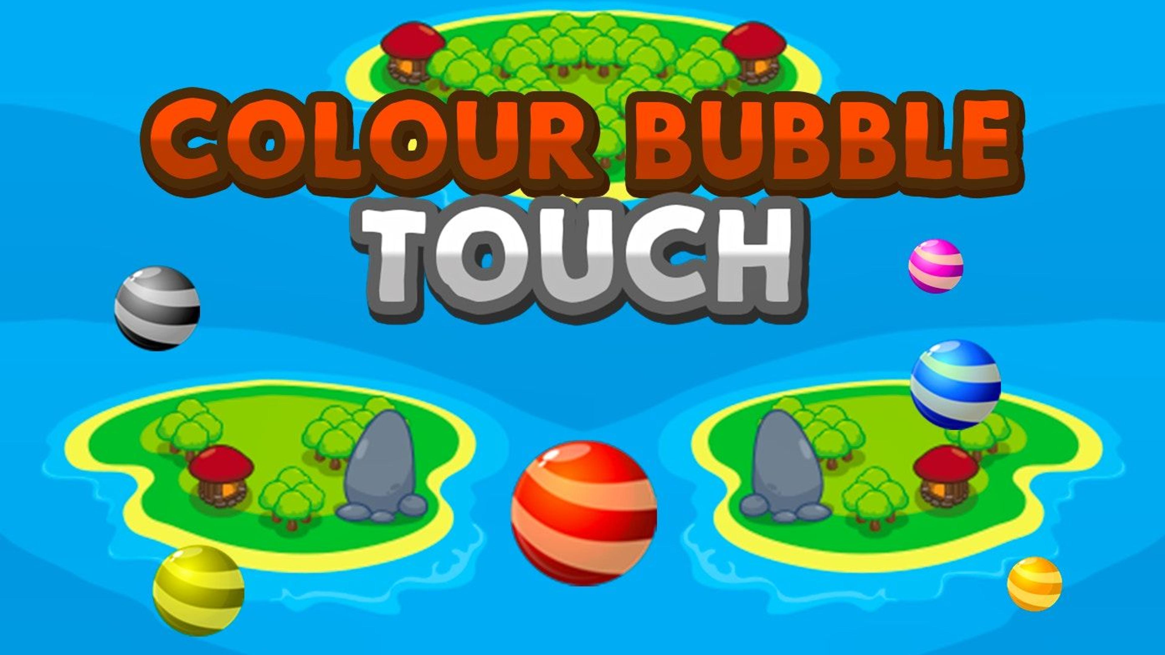 Colour Bubble Touch Logo