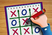 Tic Tac Toe Paper Note 2 Logo