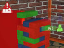 Bricks Jenga 3D Logo