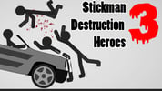Stickman Destruction 3 Heroes Logo
