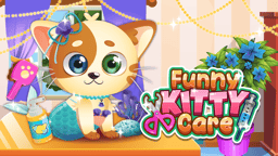 Funny Kitty Care Logo