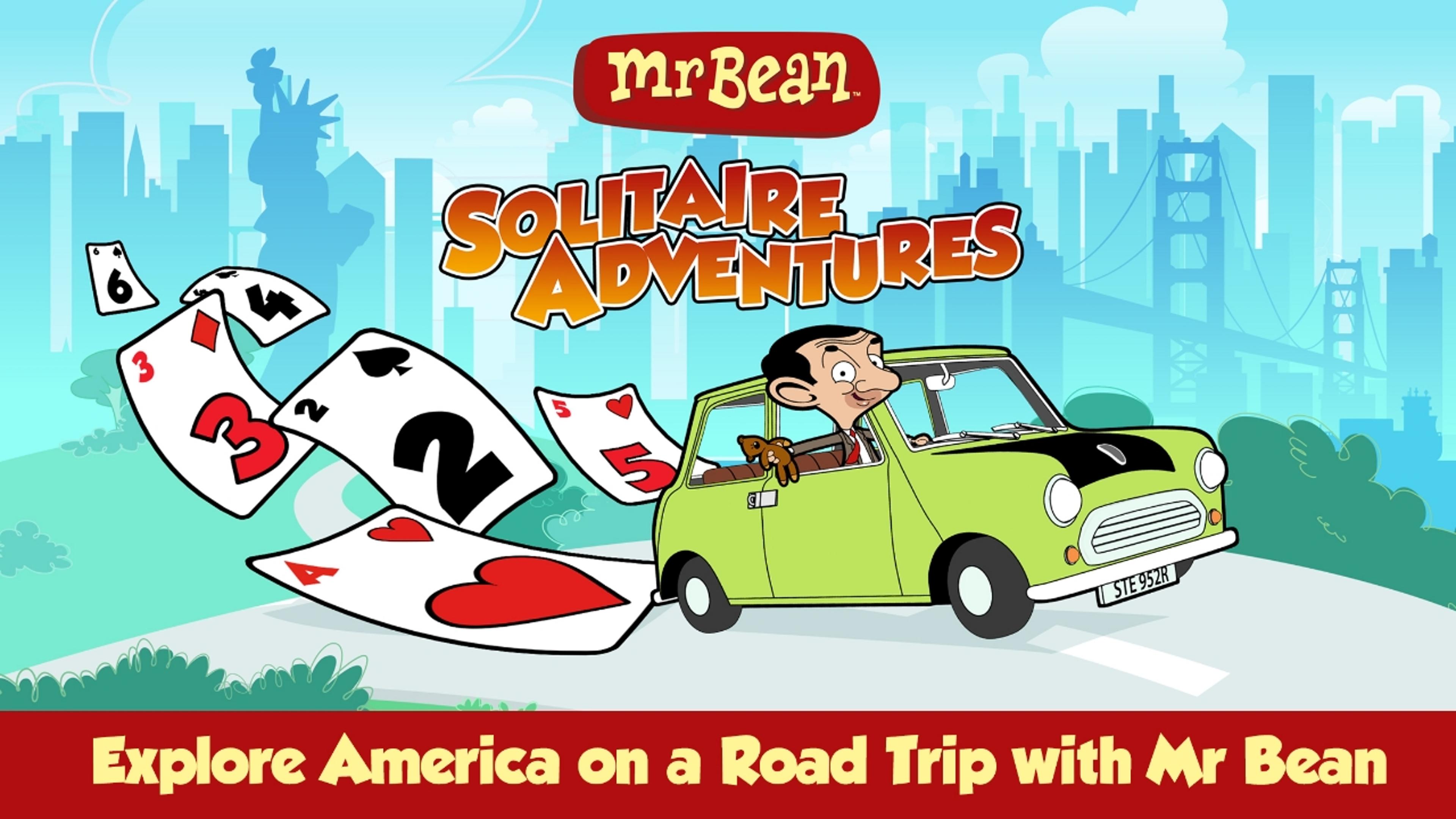 Mr Bean Solitaire Adventures Logo