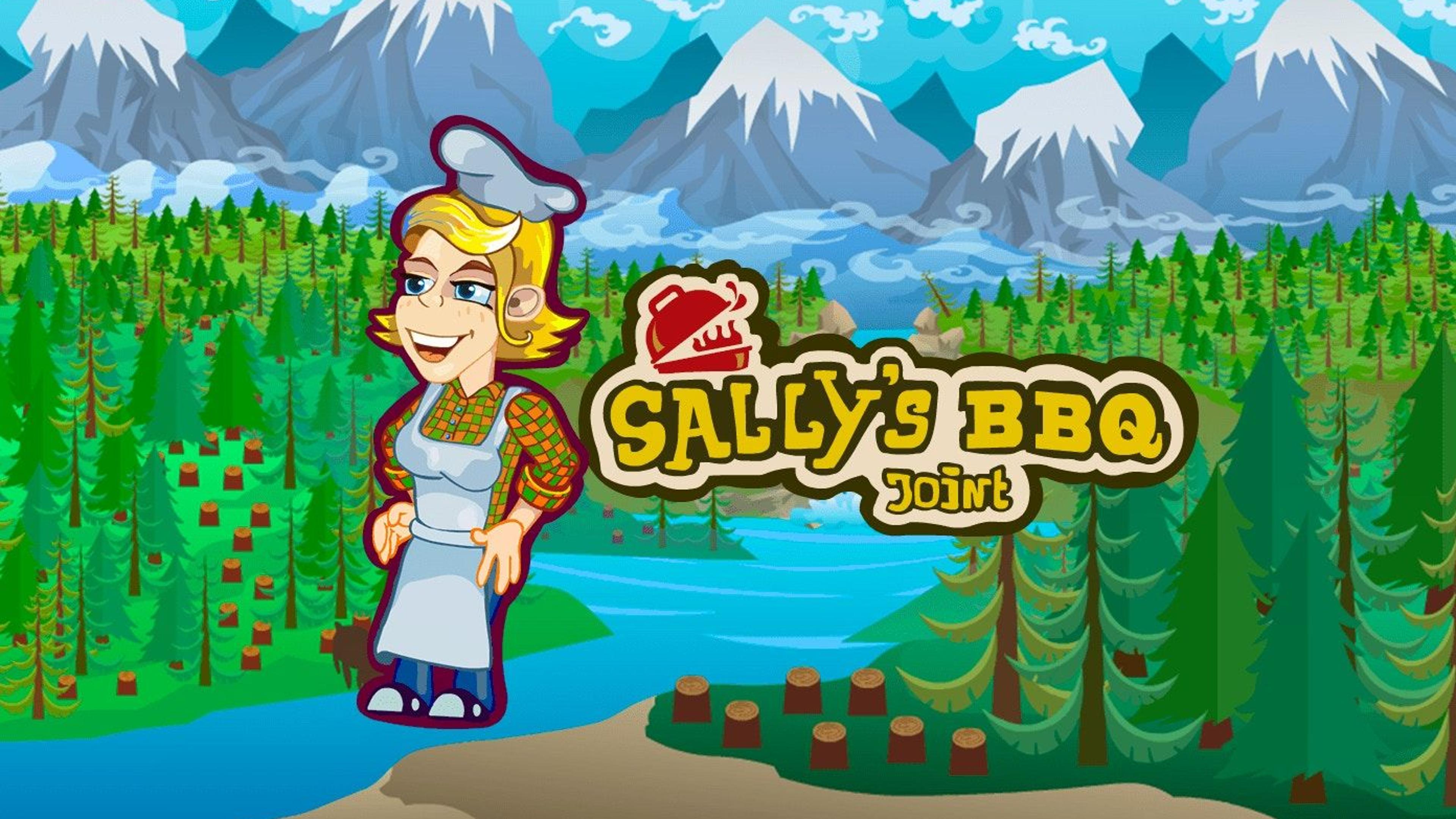 Sally BBQ Joint Logo