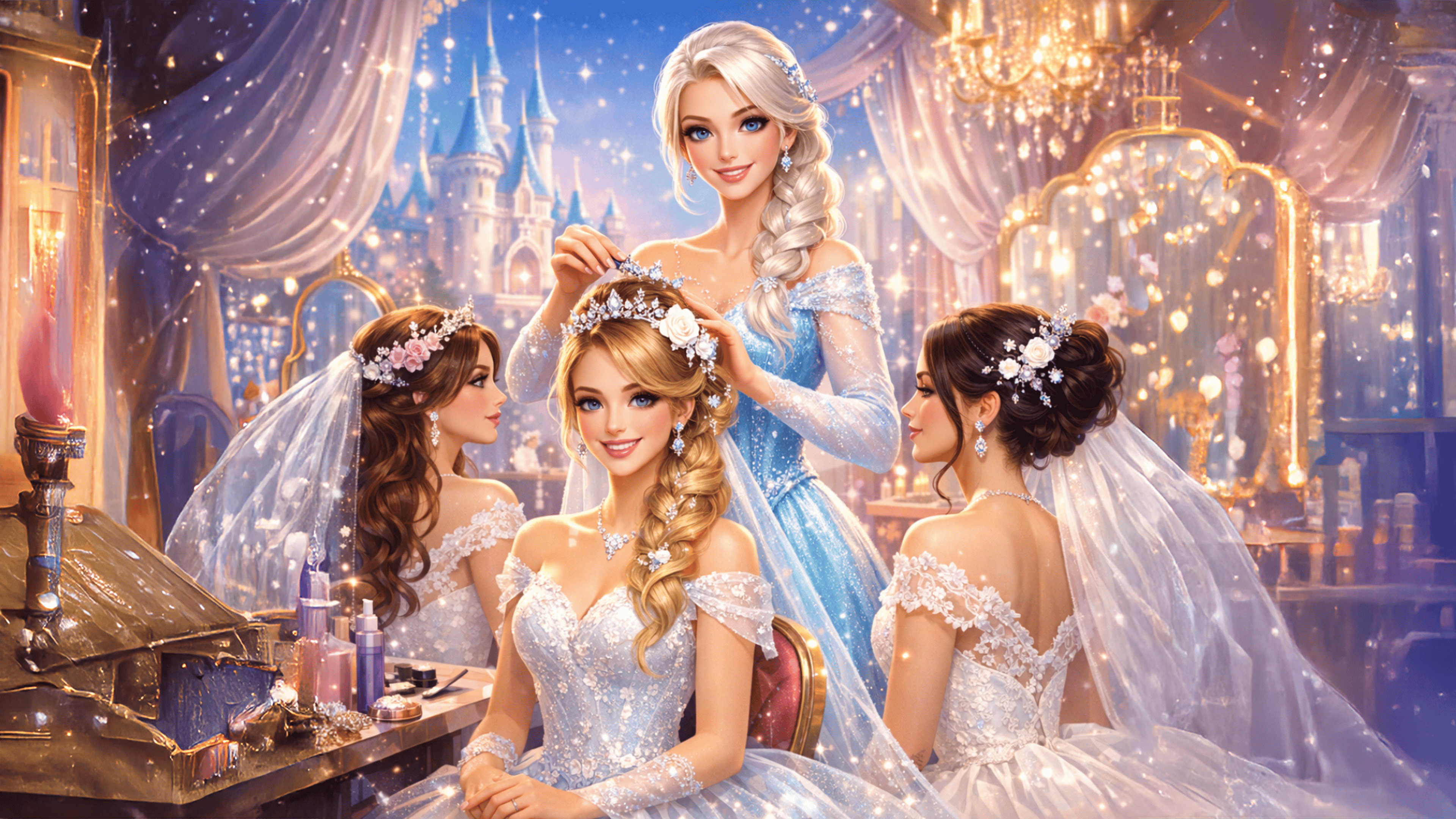 Elsa - Wedding Hairdresser For Princesses Logo