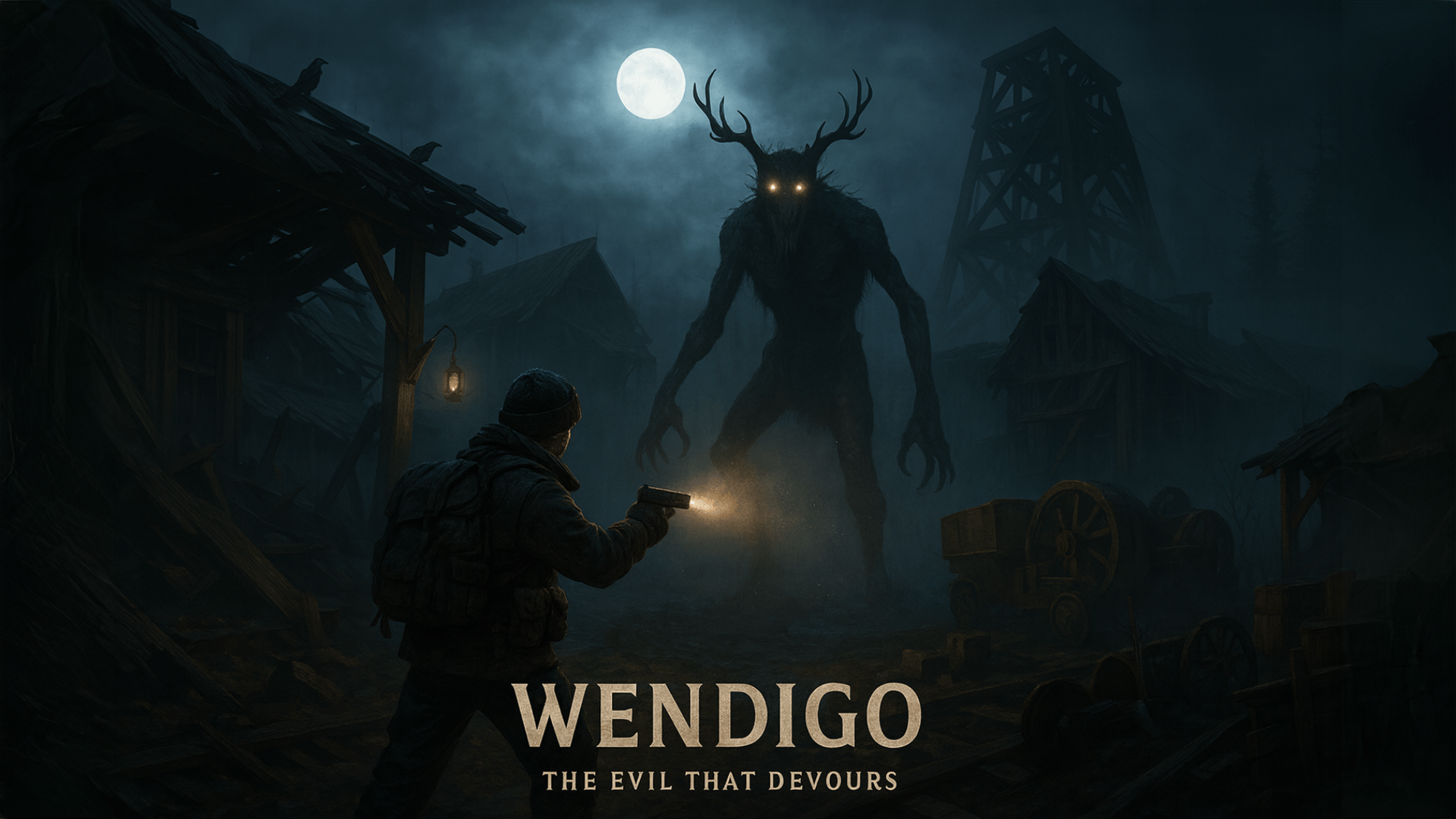 Wendigo:The Evil That Devours Logo