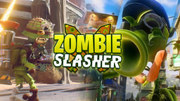 Zombie Slasher Logo