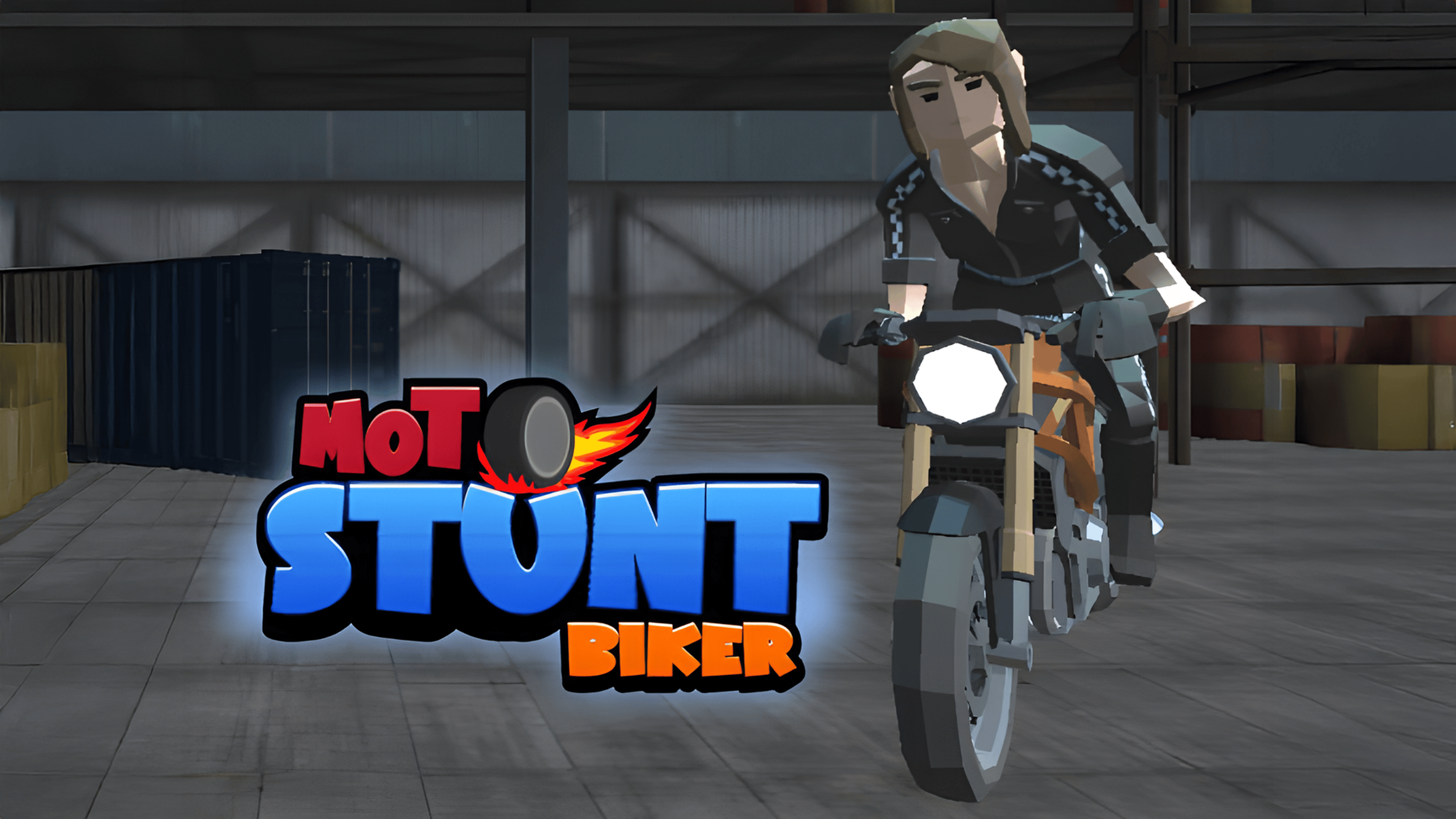 Moto Stunt Biker Logo