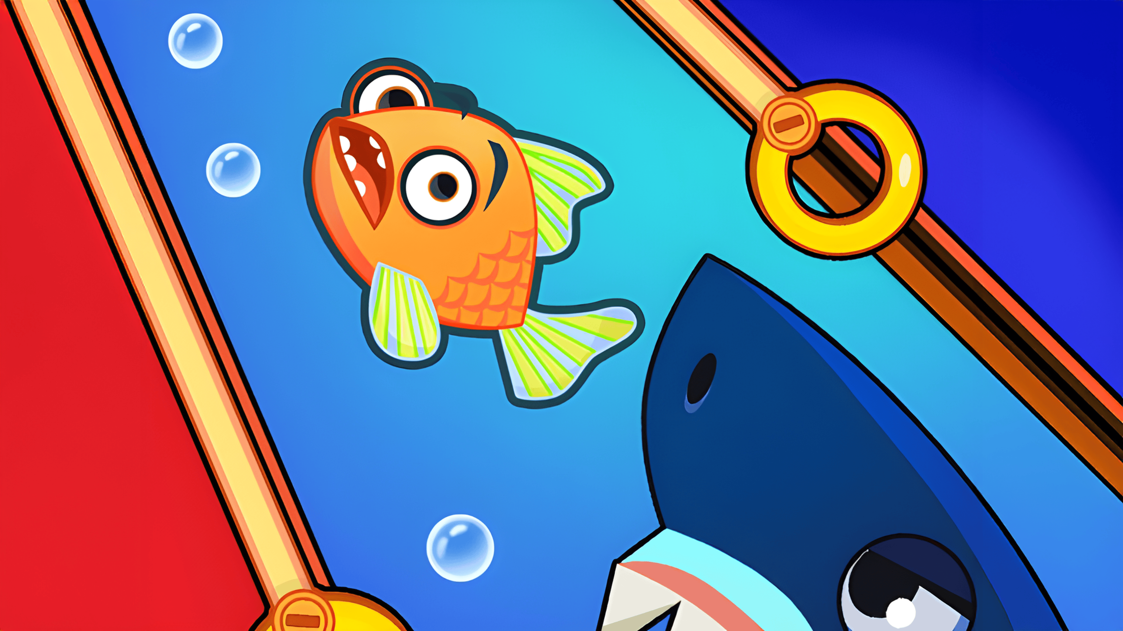 Fish Rescue! Pin Pull Logo