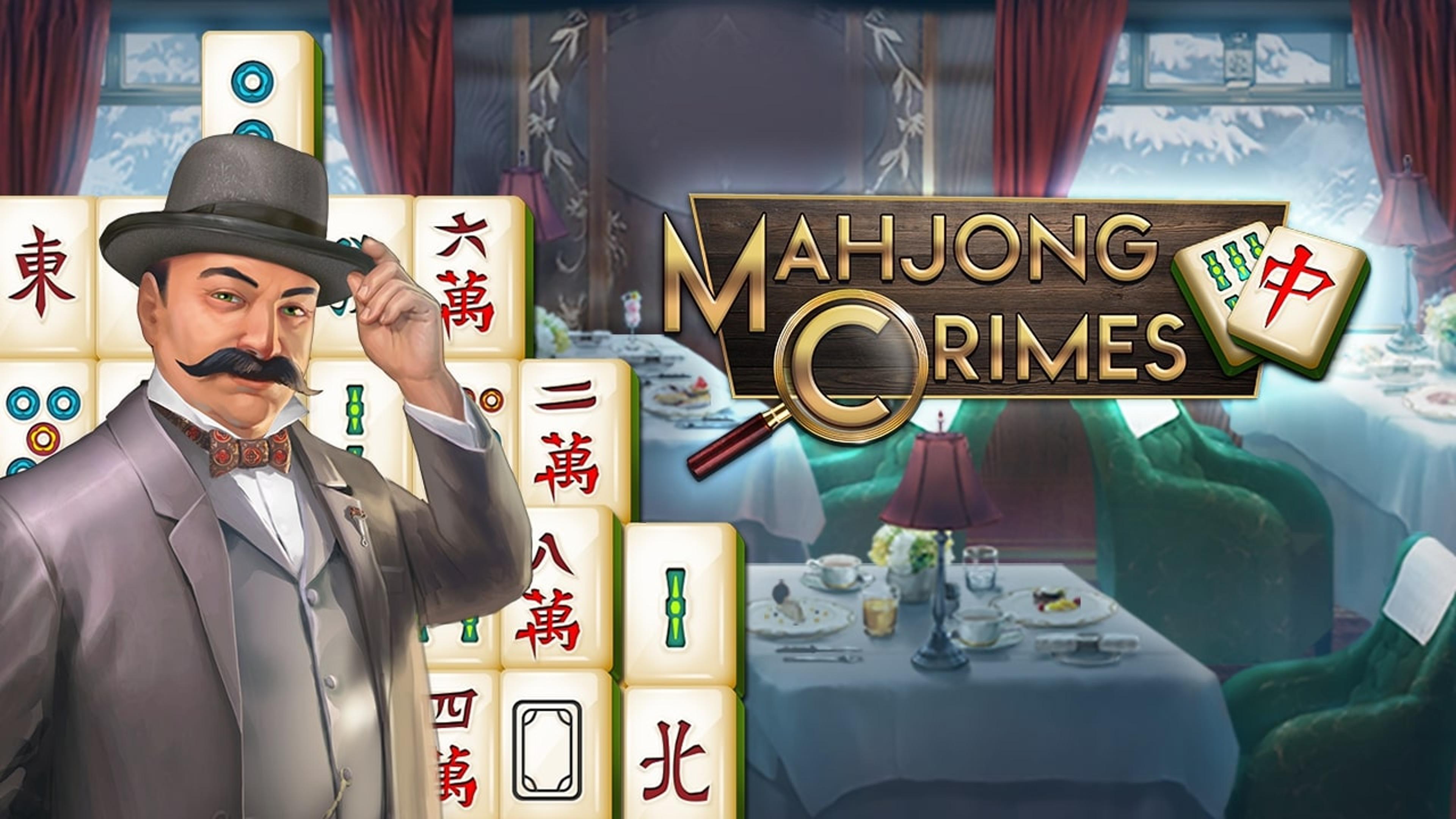Mahjong Crimes - Puzzle Story Logo