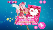 Cute Cupid is preparing for Valentines Day Logo