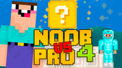 Noob Vs Pro 4 Lucky Block Logo