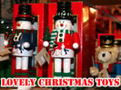 Lovely Christmas Toys Puzzle Logo