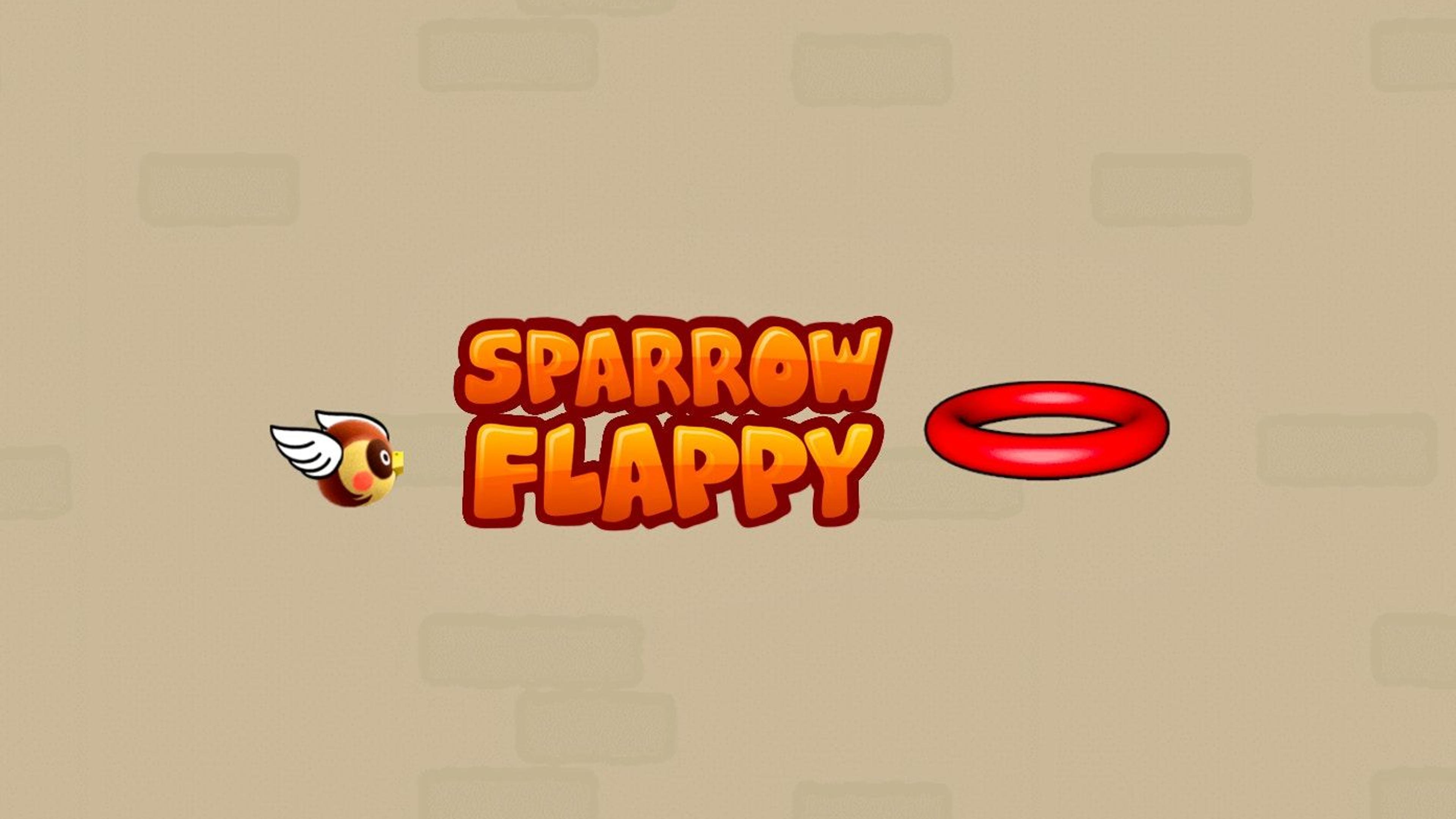 Sparrow Flappy Logo
