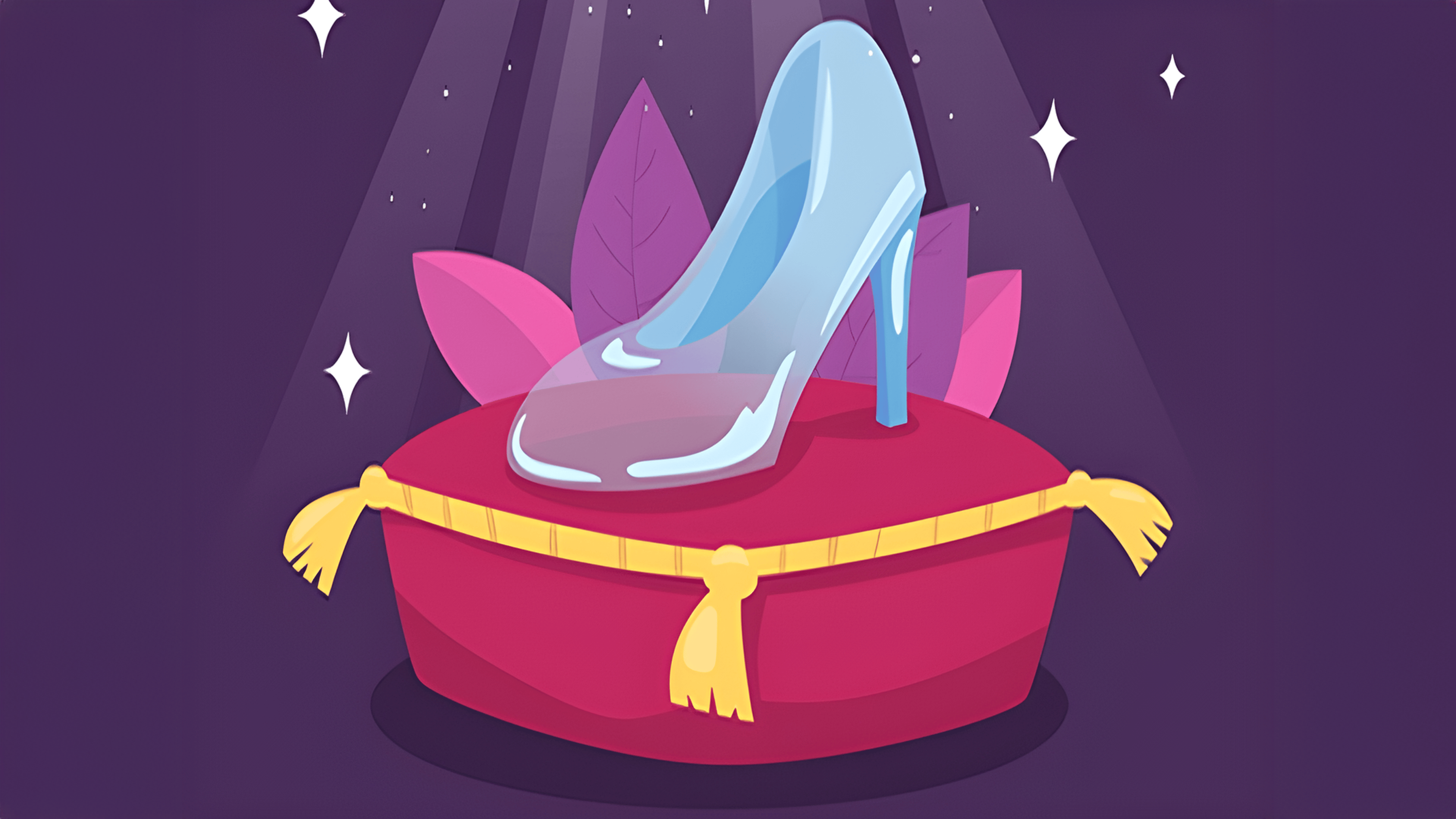 The Cinderella Story Puzzle Logo