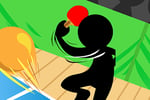 Stickman Ping Pong Logo