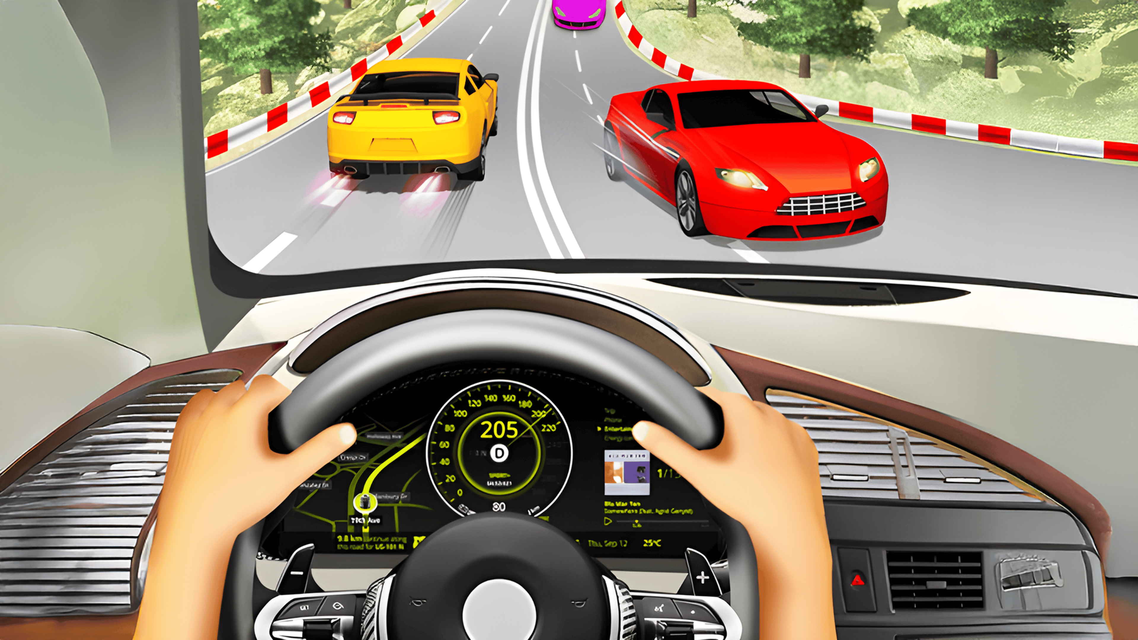 Furious Racing 3D Logo