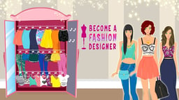 Become a Fashion Designer Logo