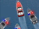 Police Boat Chase Logo