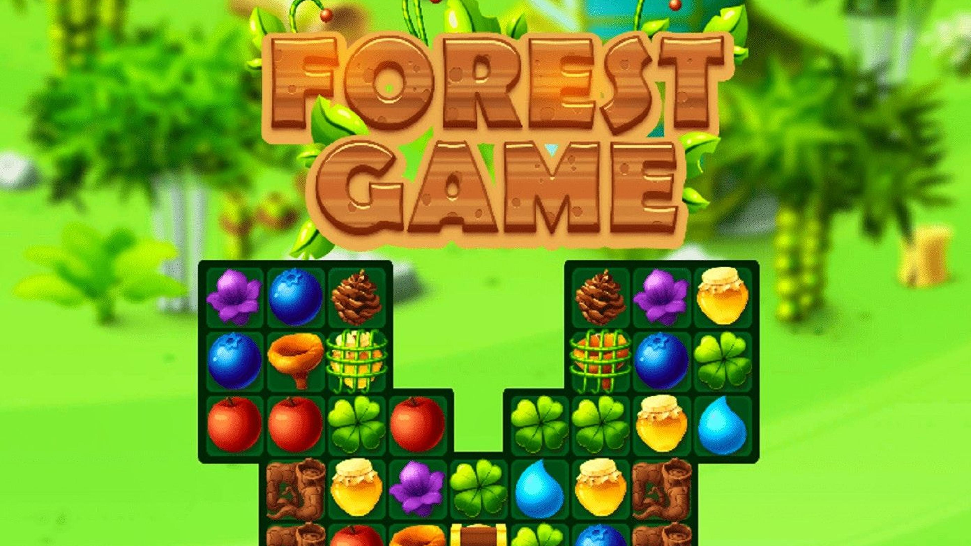Forest Adventure Match 3 Logo