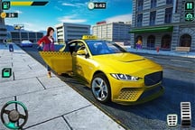 City Taxi Driving Simulator Game 2020 Logo