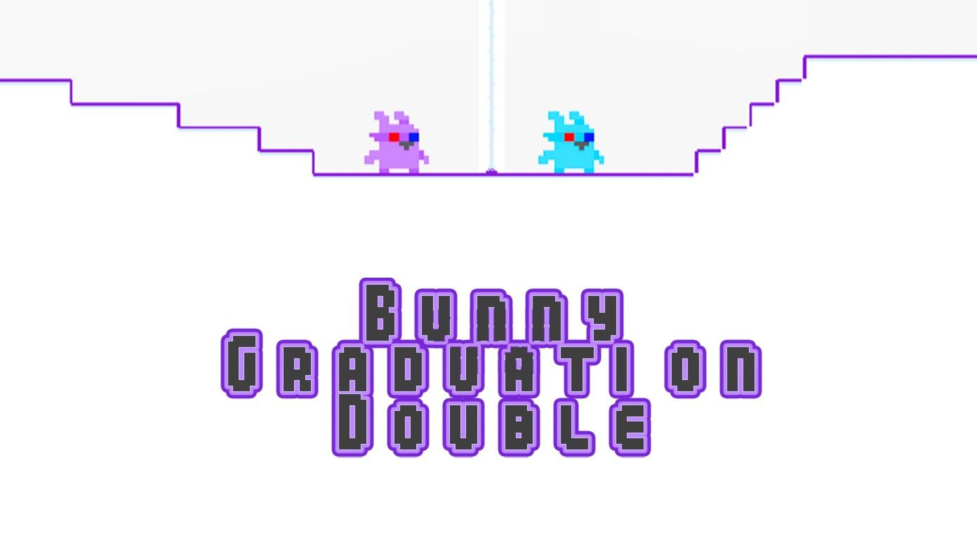 Bunny Graduation Double Logo