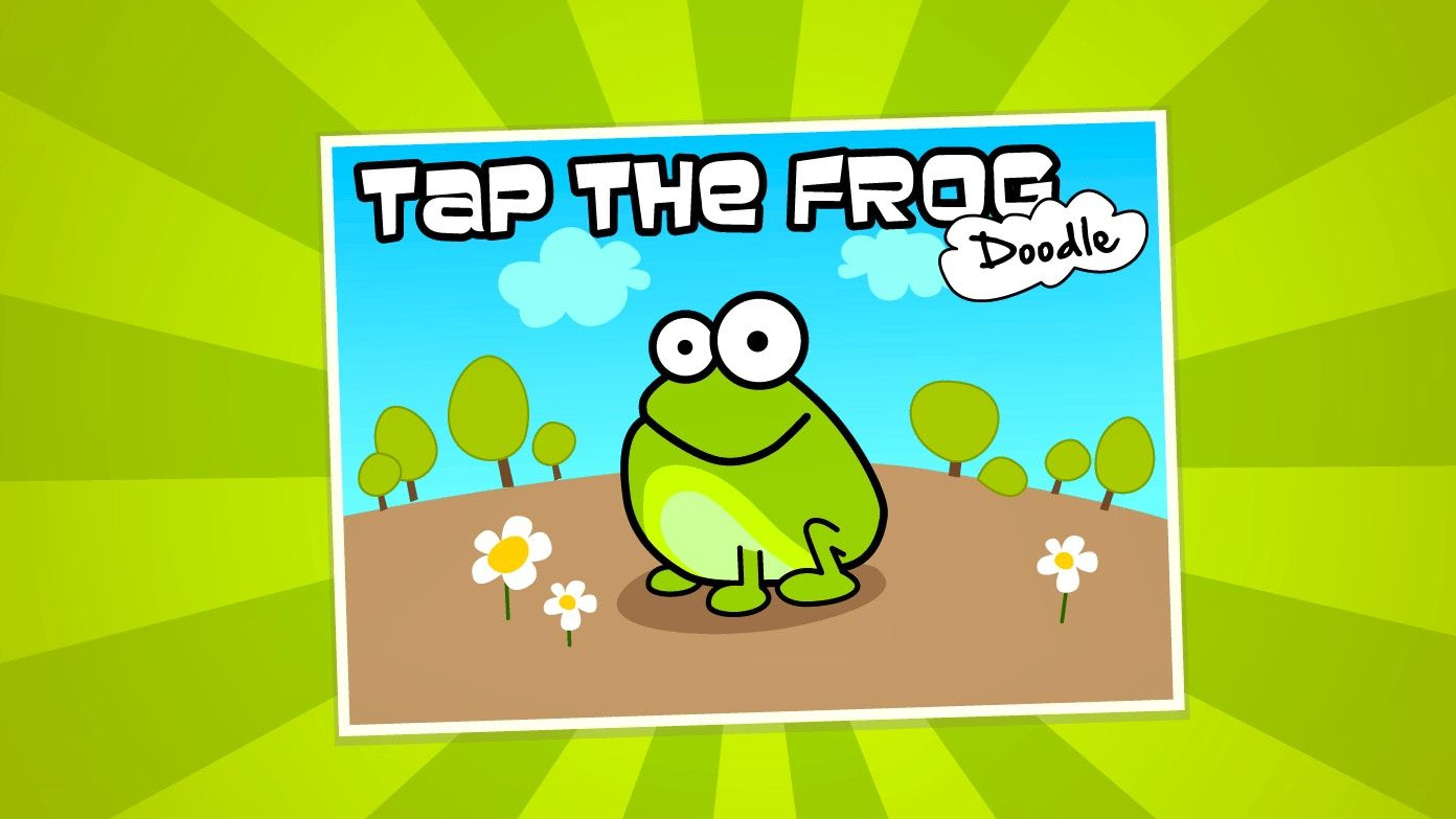 Tap the Frog Doodle Logo