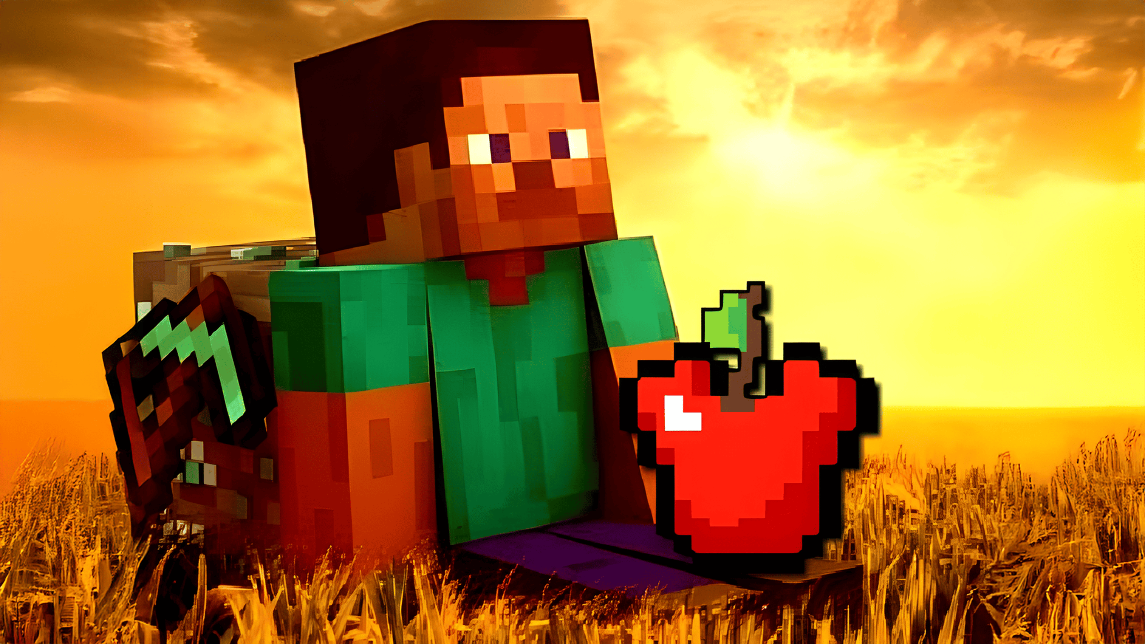 Mineblox Apple Shooter Logo