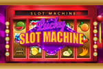 Lucky Slot Machine Logo