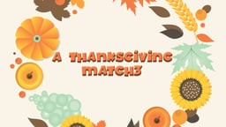 A Thanksgiving Match 3 Logo