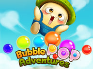 Game Bubble Pop Adventures Logo