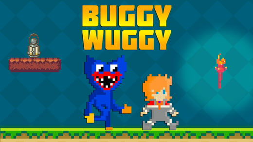 Buggy Wuggy - Platformer Playtime Logo