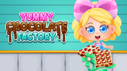 Yummy Chocolate Factory Logo