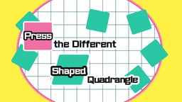 Press the different Shaped Quadrangle Logo