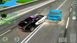 Mad Cop Police Car Race :Police Car vs Gangster Escape Logo
