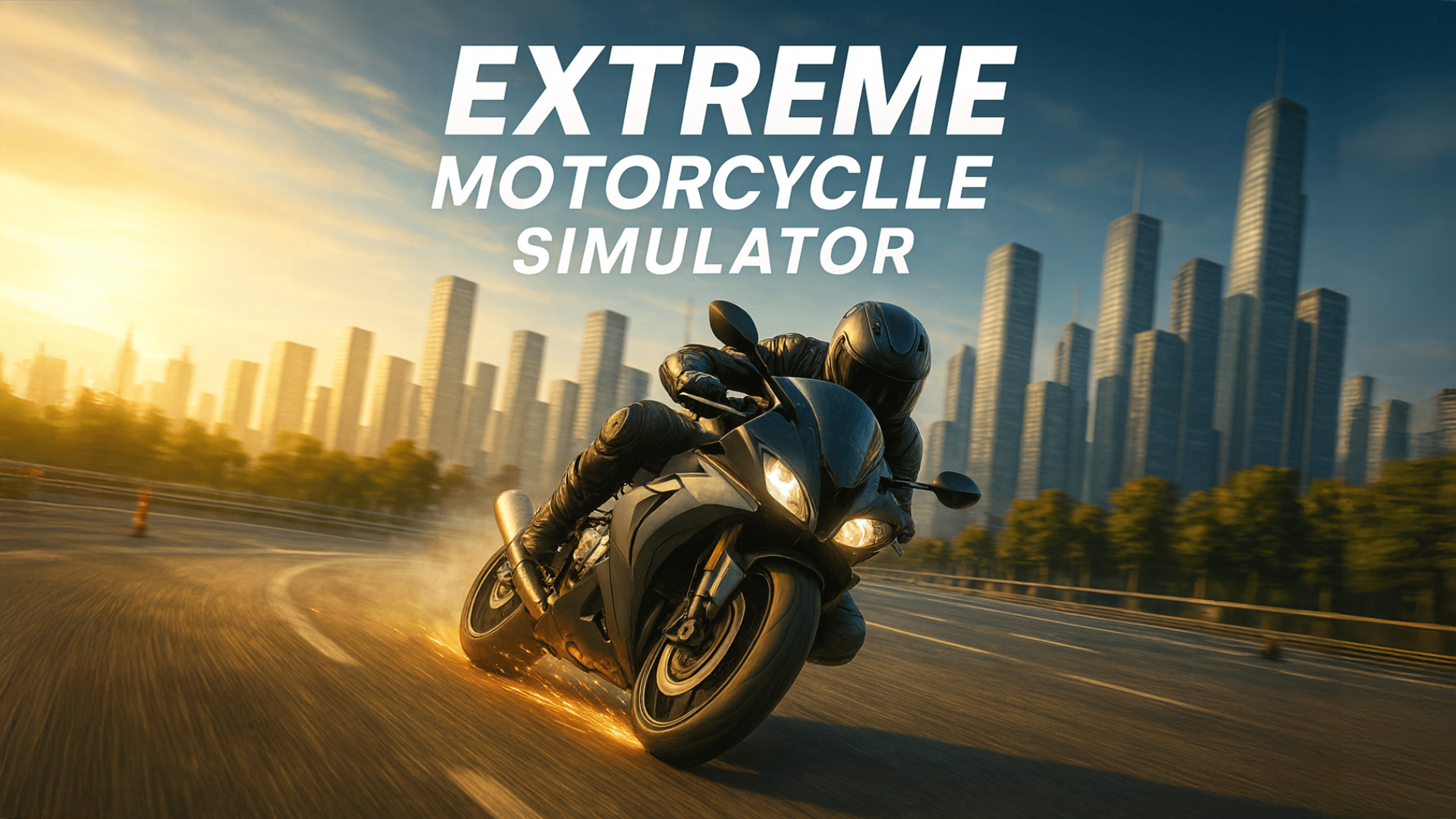 Extreme Motorcycle Simulator Logo