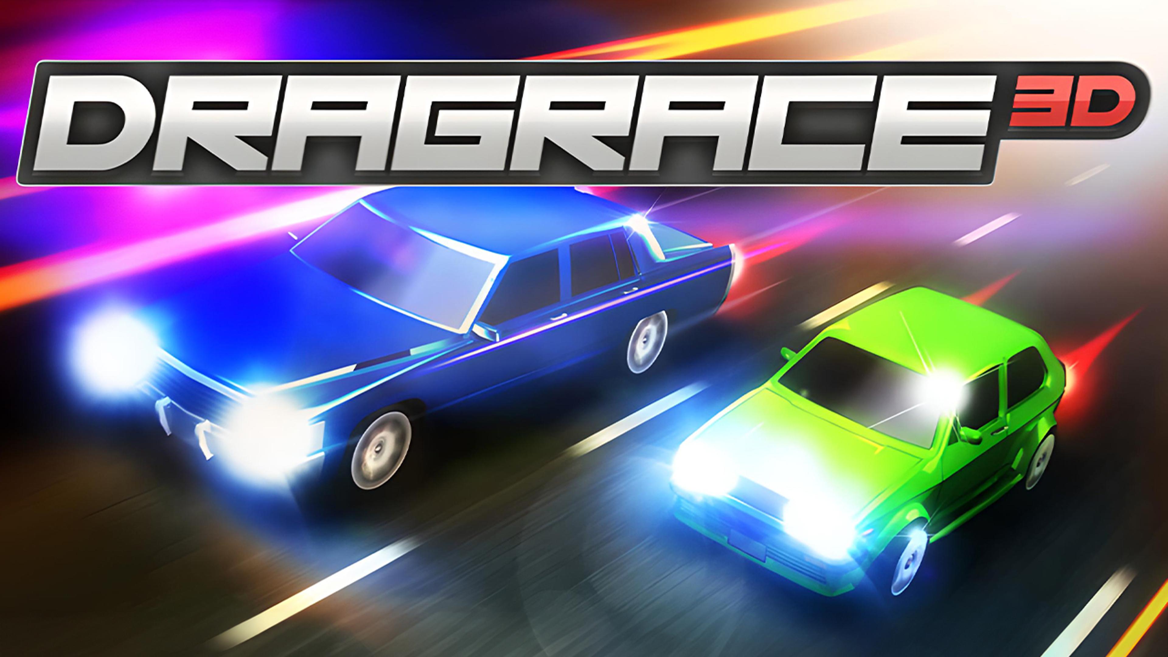 Drag Race 3D Logo