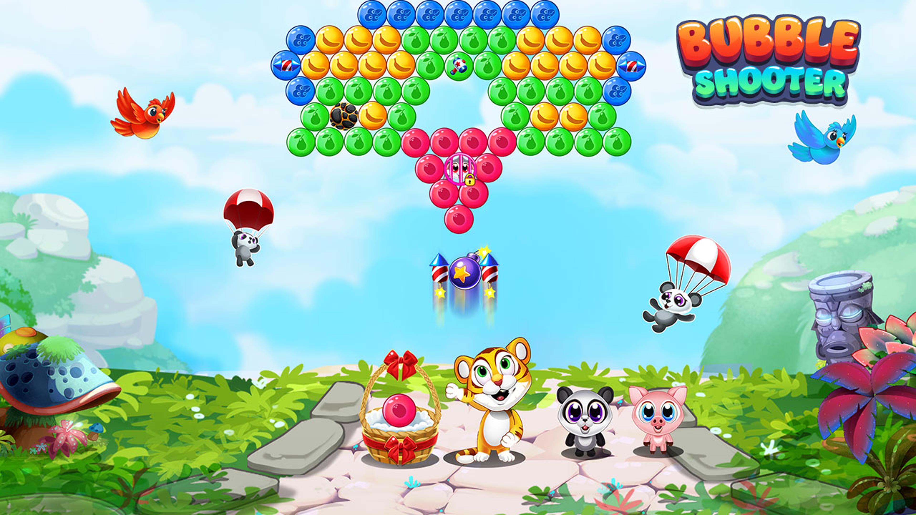 Bubble Shooter - Classic Match 3 Pop Bubbles Logo