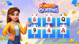 Kings and Queens Solitaire Tripeaks Logo