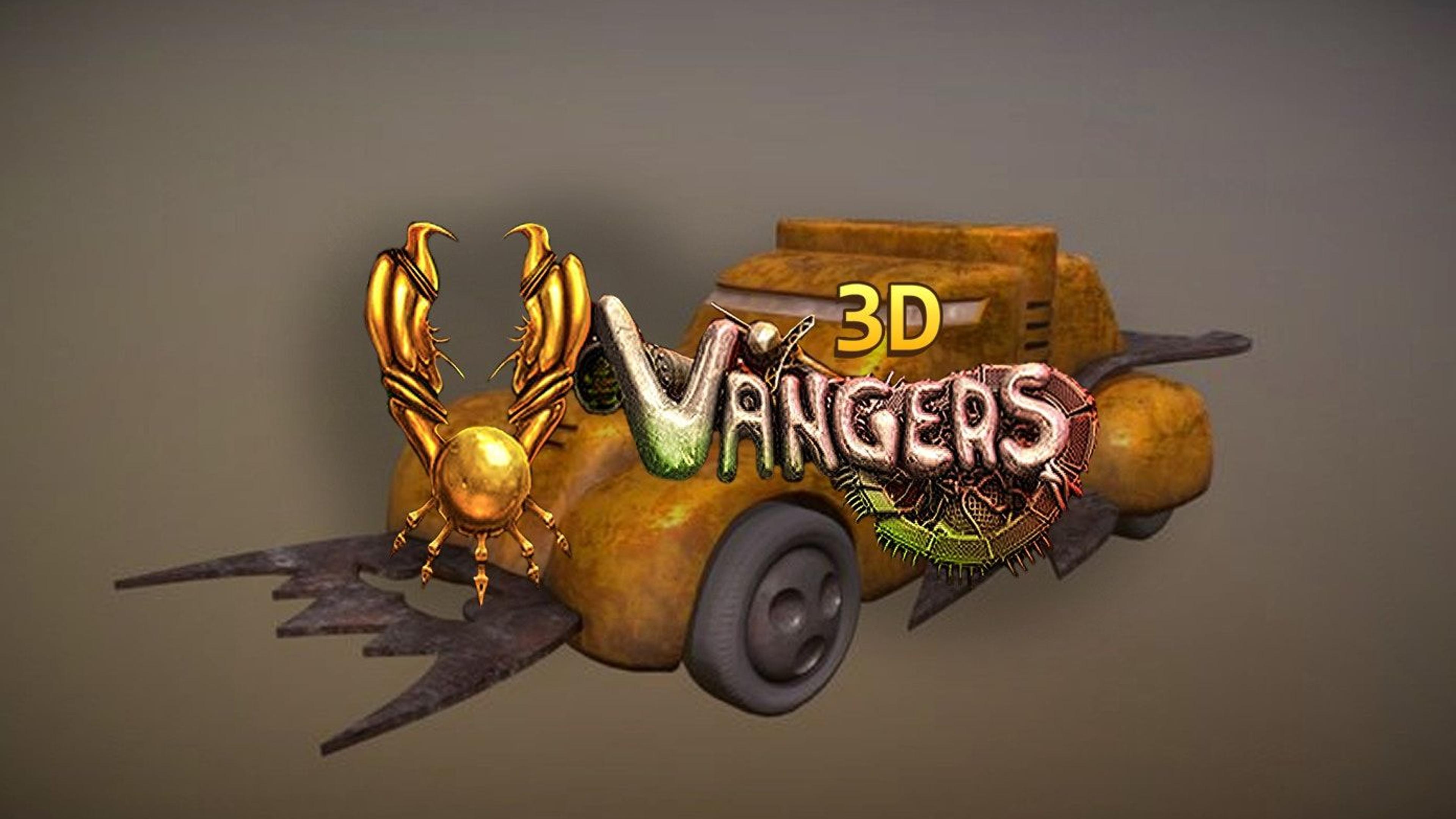 Vangers 3D Logo