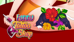 Funny Tattoo Shop Logo