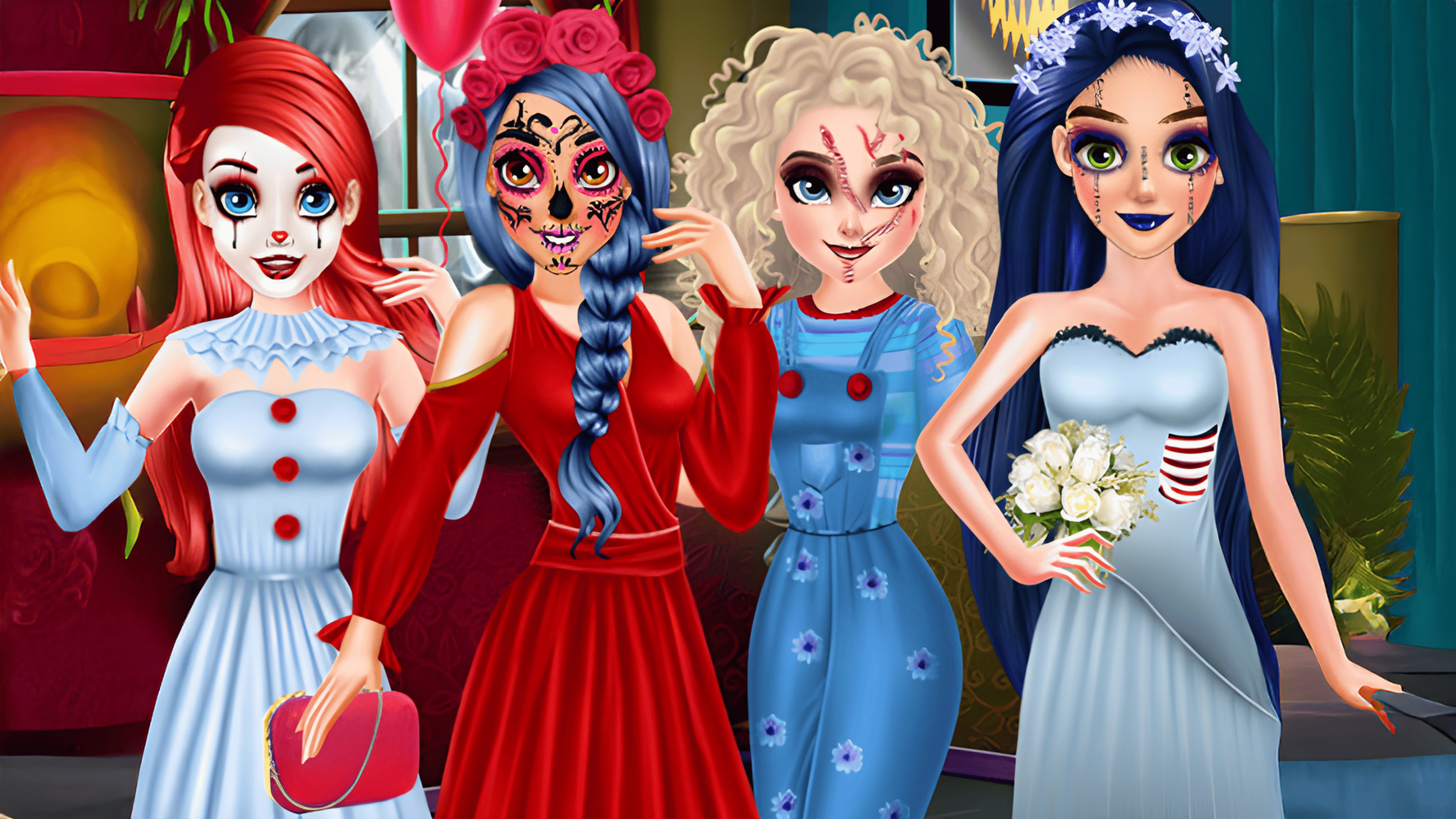 Princess Halloween Party Prep Logo