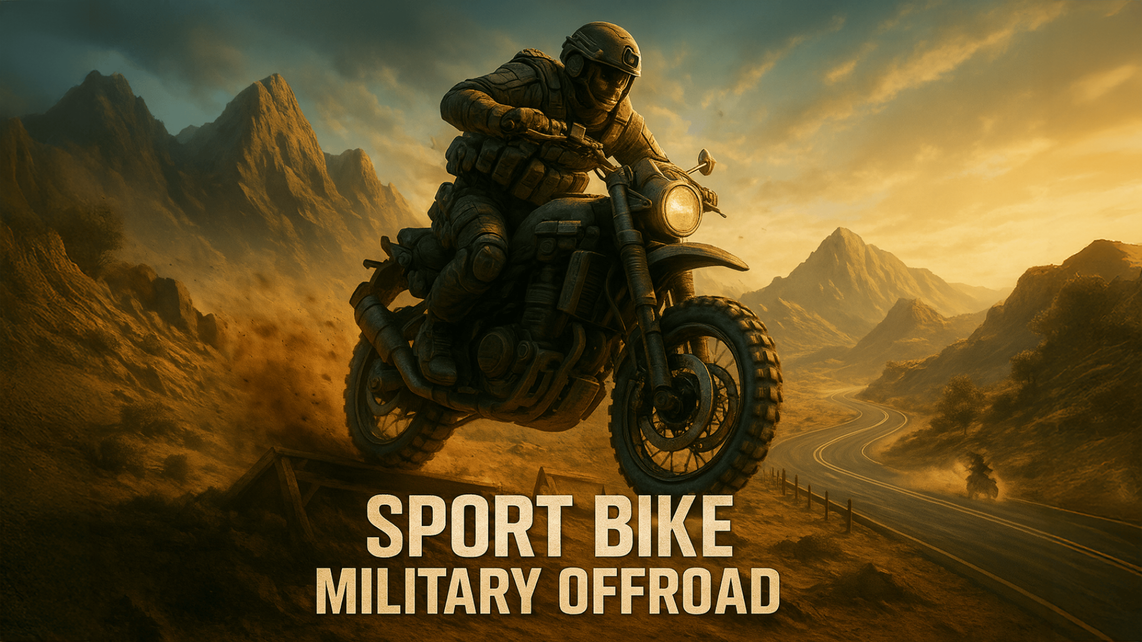 Sport Bike Military Offroad Logo