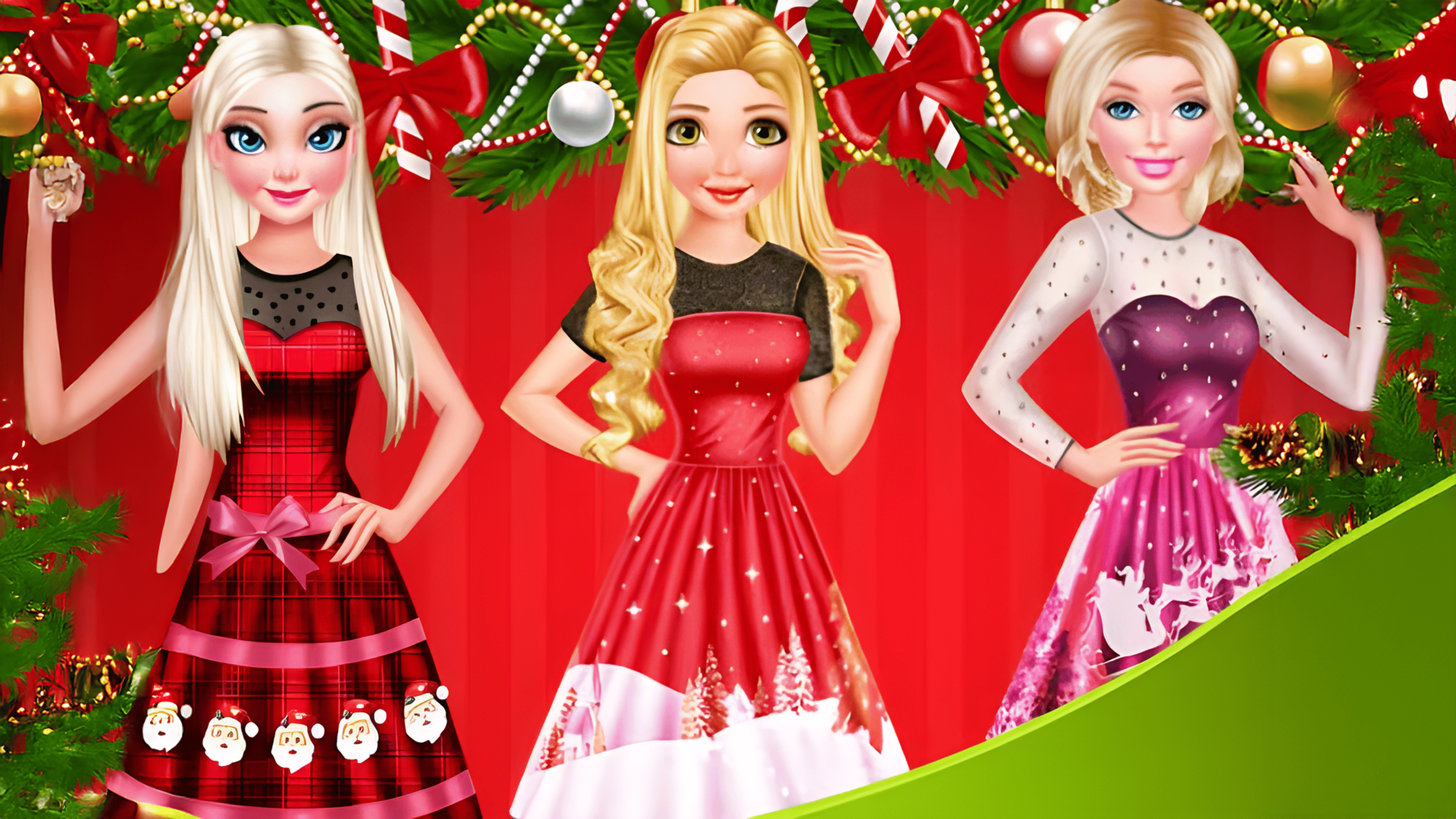 Princess Christmas Shopping Logo