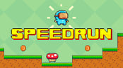 Speedrun platformer Logo